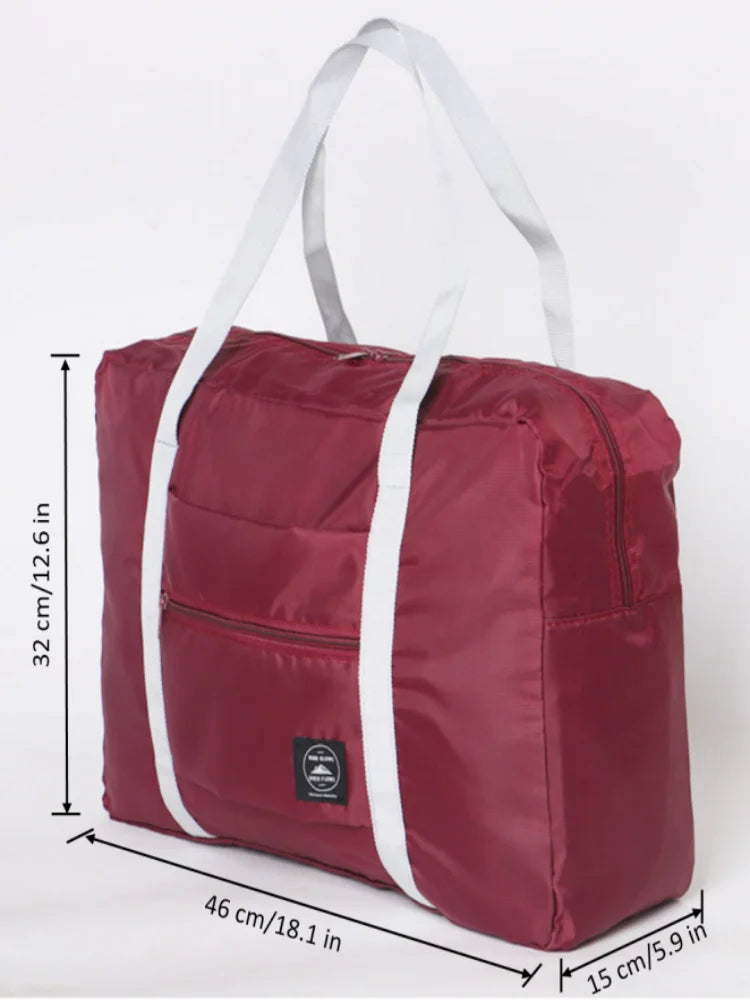 LuxeTravel Foldable Duffel