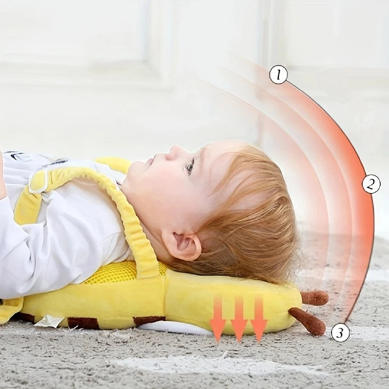 Baby Head Protector Pillow – Anti-Fall Back Cushion for Toddlers
