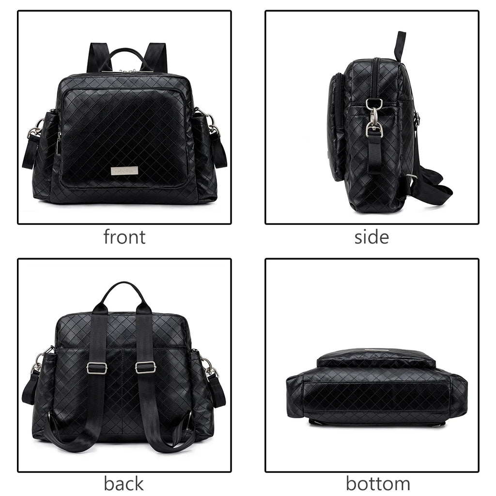 Soboba Waterproof Diaper Backpack – Large Capacity Baby Bag for Moms