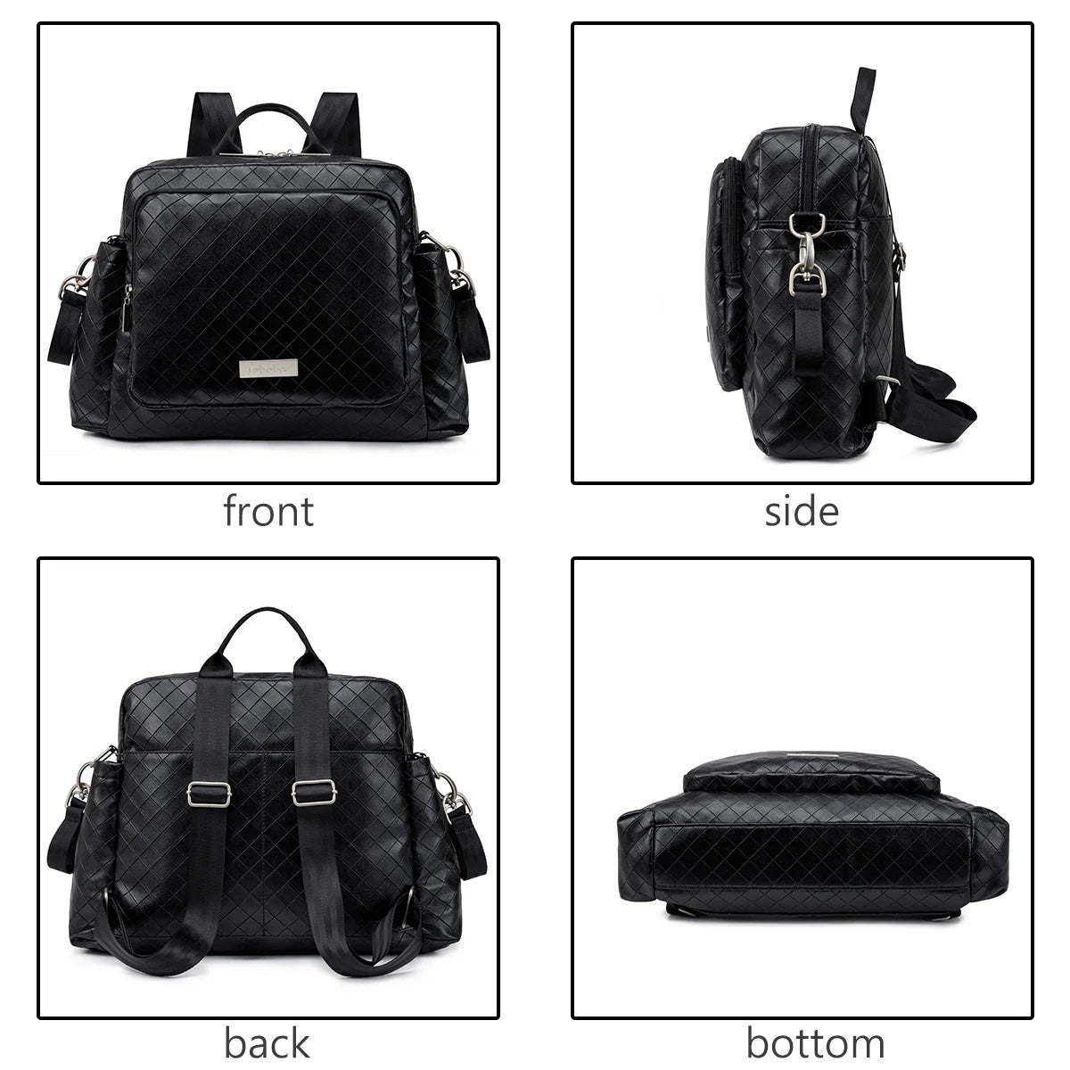 Soboba Waterproof Diaper Backpack – Large Capacity Baby Bag for Moms