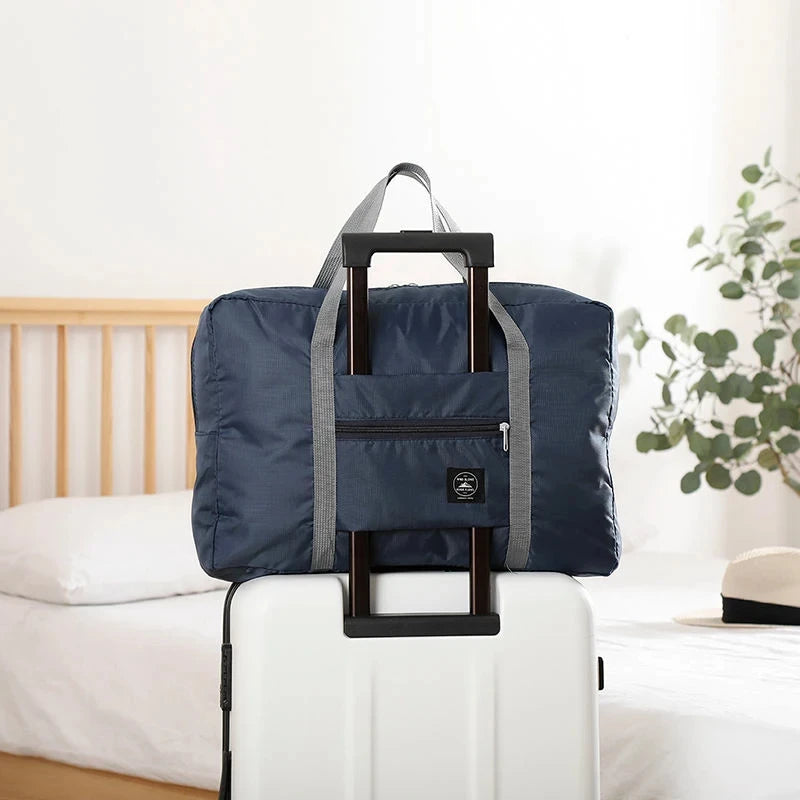 LuxeTravel Foldable Duffel