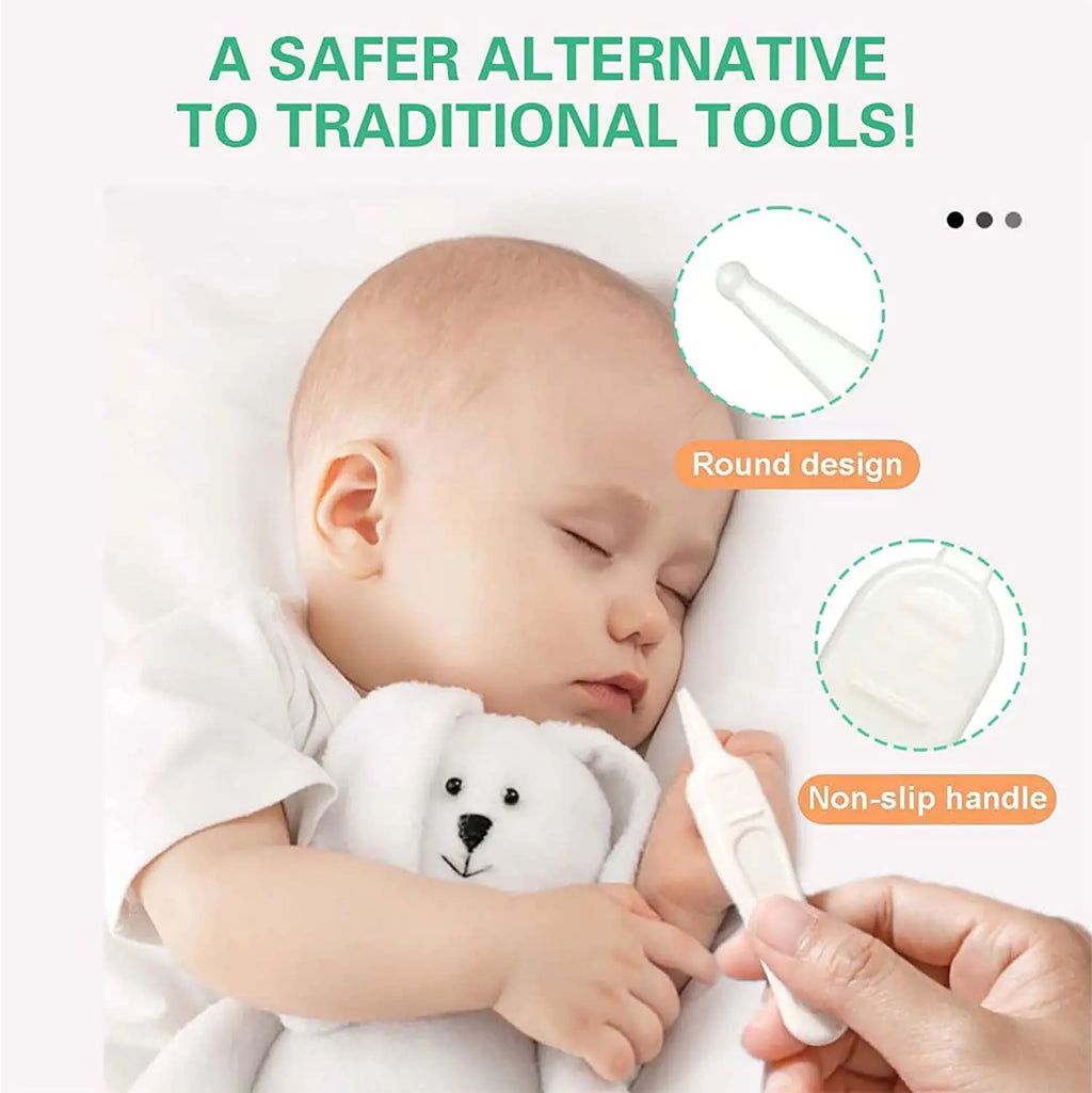 Baby Nasal Aspirator – Silicone Nose Cleaner for Newborns
