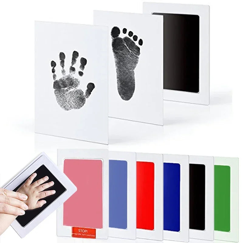 Baby & Pet Footprint Kit – Non-Toxic Inkless Hand & Paw Prints