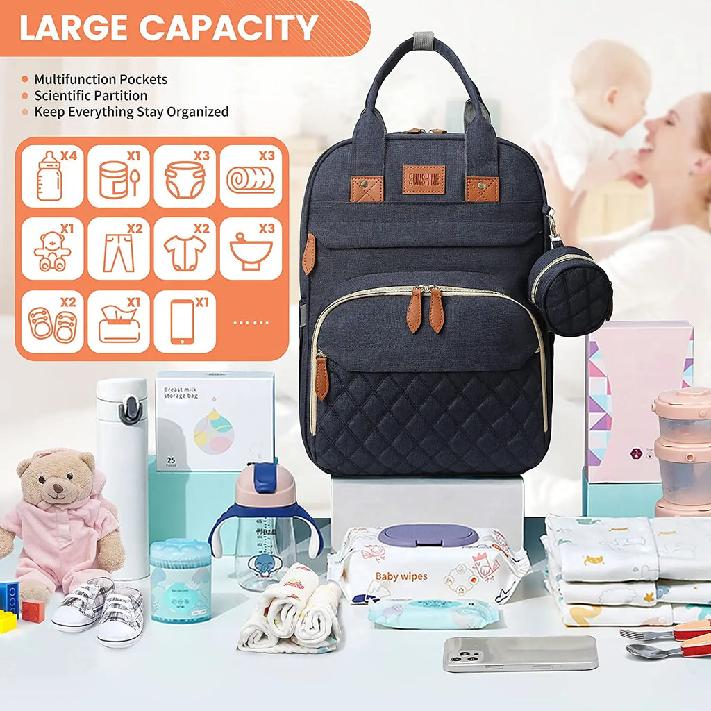 LuxeBaby 3-in-1 Backpack