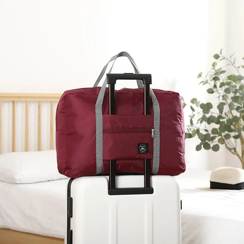 LuxeTravel Foldable Duffel