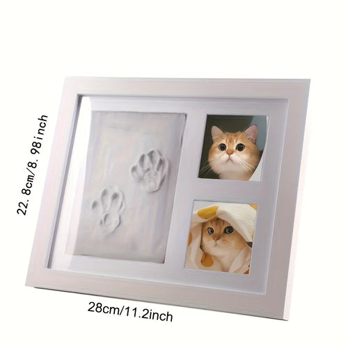 Baby Hand & Footprint Kit – Clay Photo Frame Keepsake for Boys & Girls
