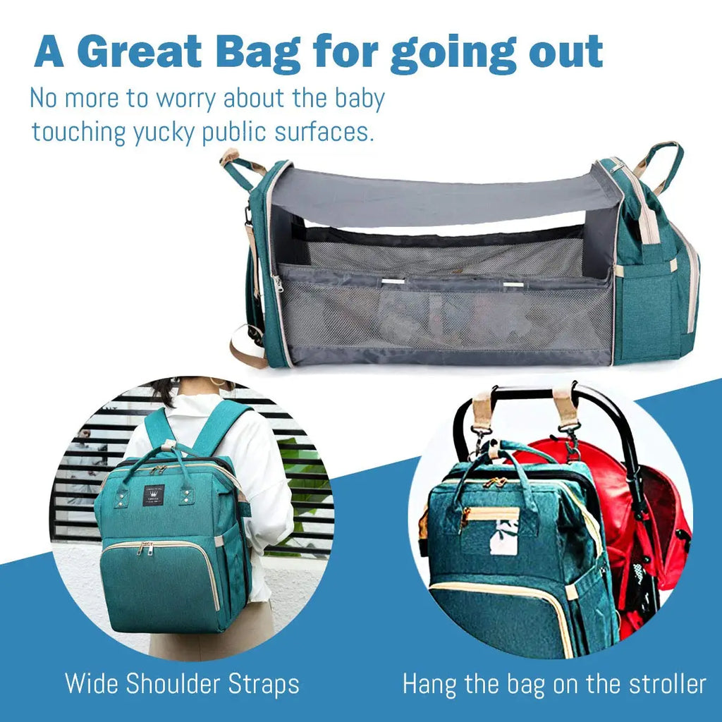 LuxeBaby 3-in-1 Backpack