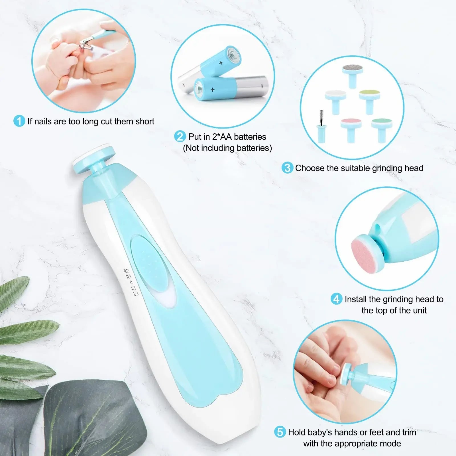 BabyCare Electric Nail Trimmer