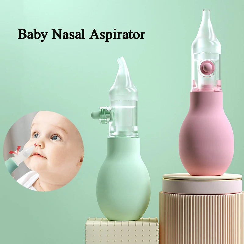 Baby Nasal Aspirator – Silicone Nose Cleaner for Newborns