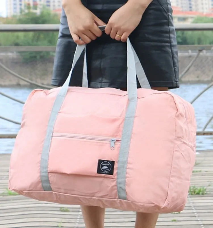 LuxeTravel Foldable Duffel