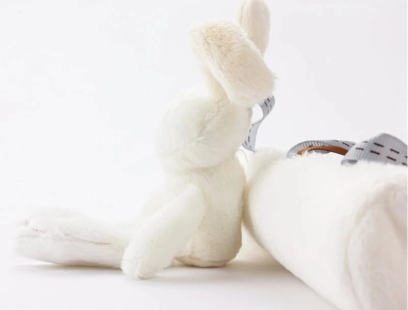 Plush Hanging Bunny Toy – Baby Stroller & Safety Seat Mobile