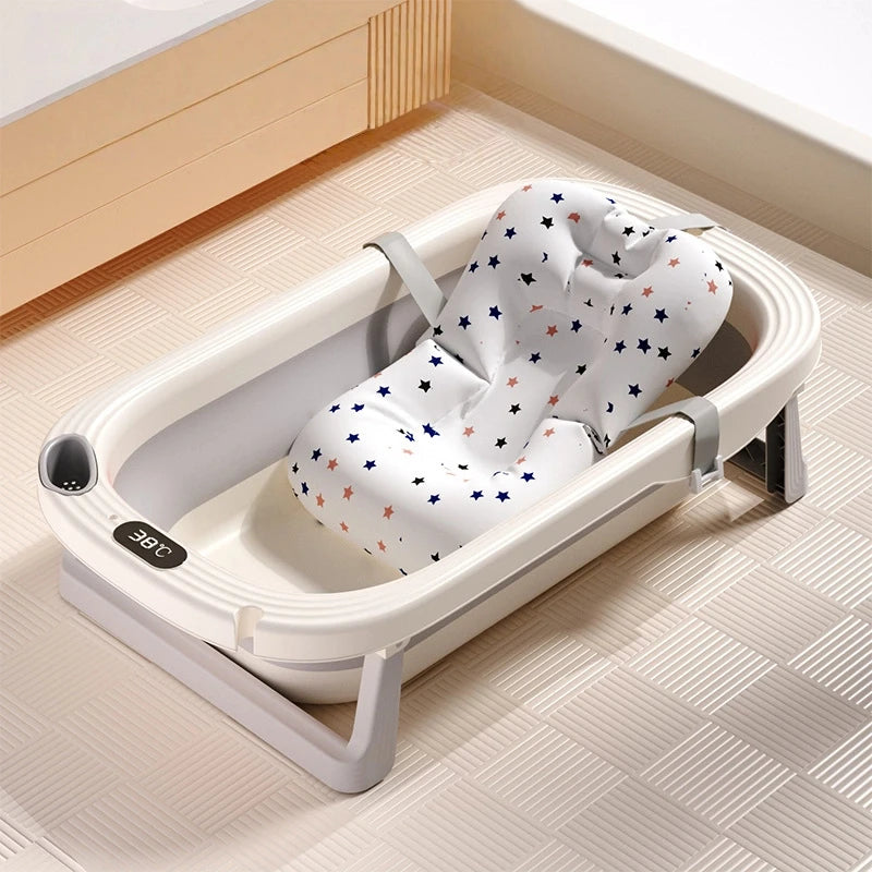TempSafe Foldable Baby Bath Tub