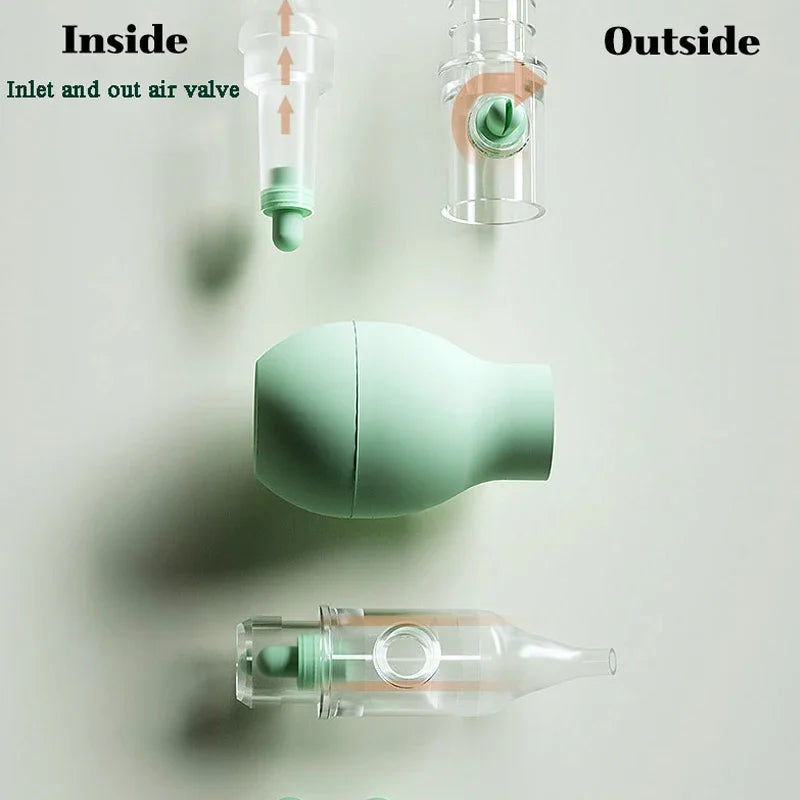 Baby Nasal Aspirator – Silicone Nose Cleaner for Newborns