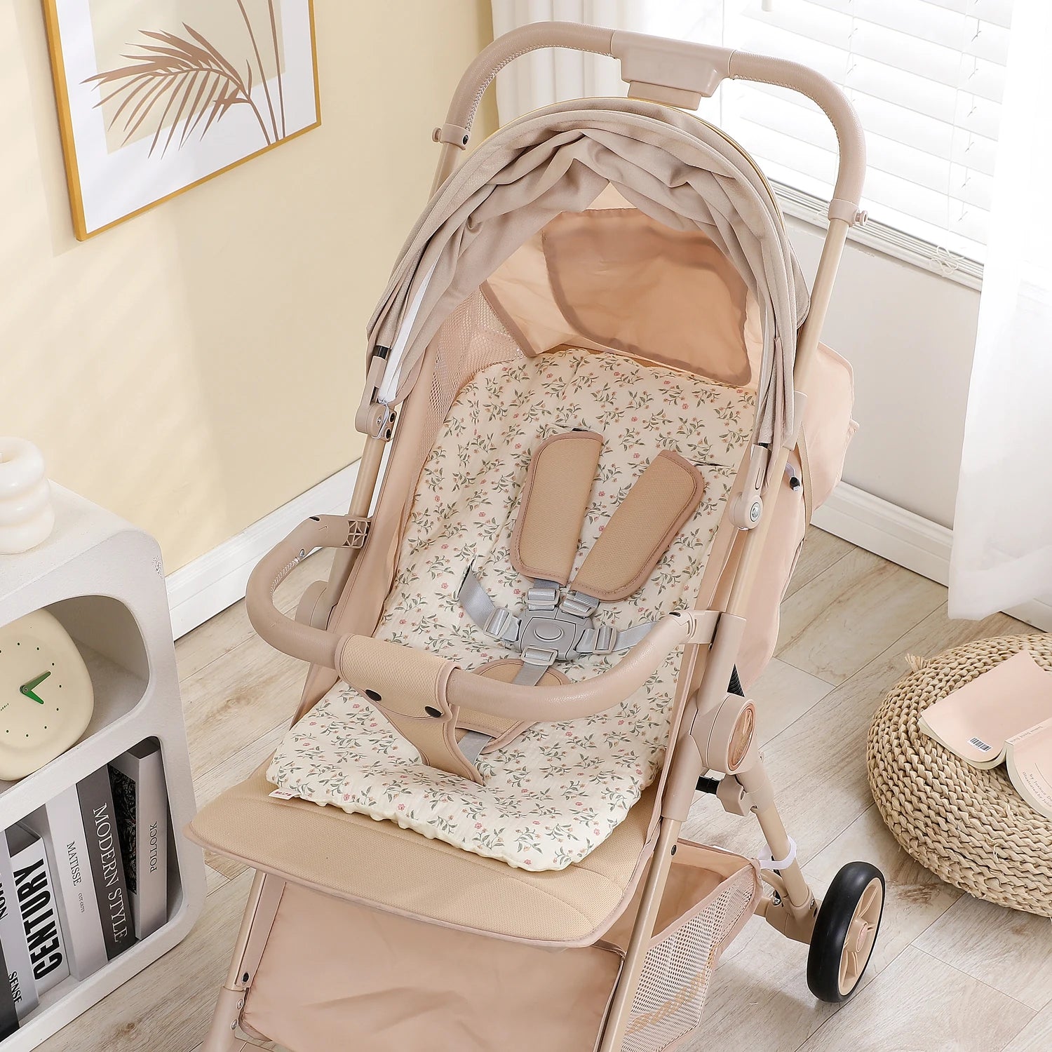 Baby Stroller Seat Cushion Soft Mattress Kids Pushchair Car Mat Stroller Accessories