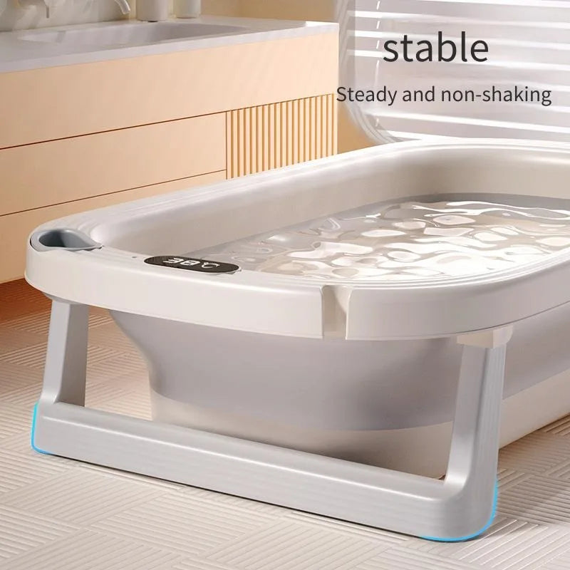 TempSafe Foldable Baby Bath Tub