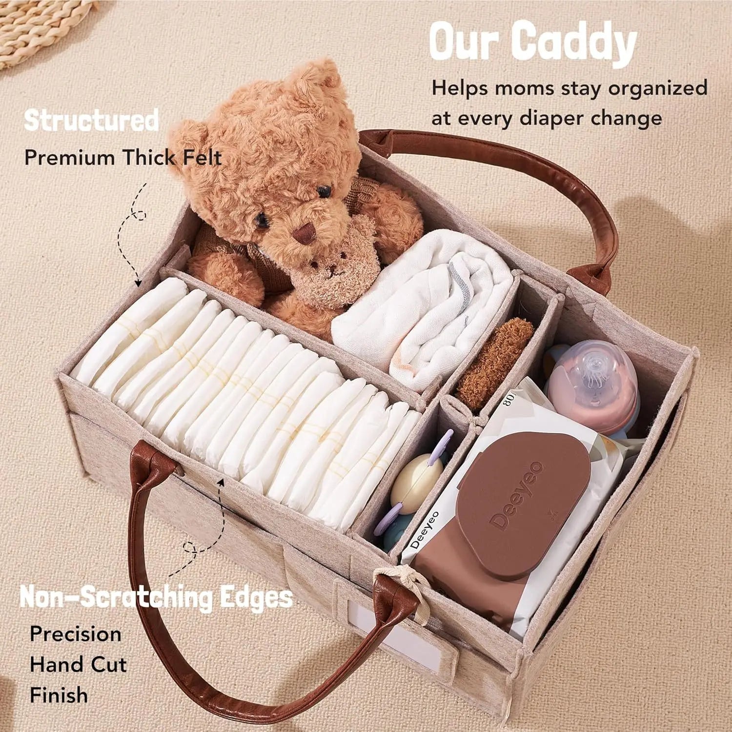 BabyNest Felt Storage Basket