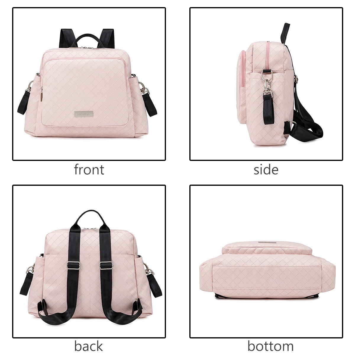 Soboba Waterproof Diaper Backpack – Large Capacity Baby Bag for Moms